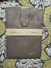 Lindsay Albanese Limited Edition Daily Laptop Clutch Case Beige Chevron Tablet picture