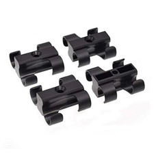 CCD4-4 Dual Cable Clip Clamp Fastening Wire Management 4 Pack () Dual 4 Gauge picture