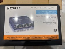 NETGEAR ProSafe GS105 5 Port Gigabit Desktop Switch New B31 picture