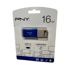 PNY USB 2.0 Flash Drive 16GB -  (P-FD16GODM-GE) picture