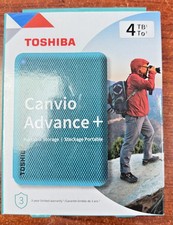 Toshiba Canvio Advance Plus 4 TB Portable Hard Drive - External - Green picture
