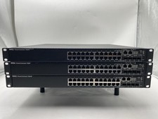 Lot of 3 Dell PowerConnect 7024P 24-Port Gigabit Network Switch picture
