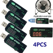 4PCS 5V 5W USB Fan Governor Speed Controller Adjuster Timer LED Dimming Module  picture