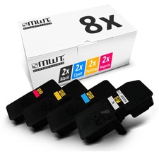8x MWT Cartridge for Utax P-C 2650 DW with approx. 3,000 / 4,000 pages each picture