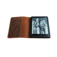 Personalized Leather kindle paperwhite 6 case 12th gen, Kindle paperwhite Kin... picture