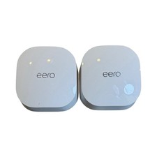 Amazon eero 6 Mesh Wi-Fi Extender White Model Q010001 Pair of 2 Units Only picture