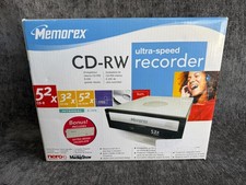 Memorex Ultra-Speed 52x32x52 Internal E-IDE CD-RW Recorder Drive Sealed Box picture