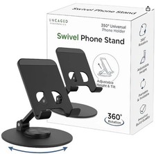 Uncaged Ergonomics 360° Swivel Rotating Adjustable Phone Stand for Desk Portable picture