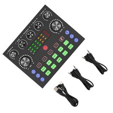 V8S Multi-function Sound Card Equipment For Live Steaming and Family Karaoke picture