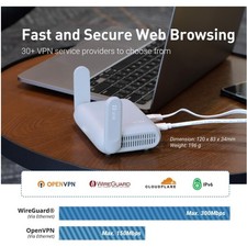 Portable Travel Router with VPN & OpenWrt 21.02 Firmware picture