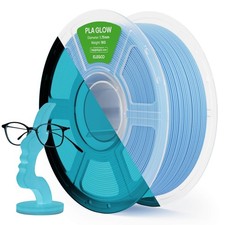 ELEGOO PLA 3D Printer Filament Glow in the Dark Blue 1KG 1.75mm picture
