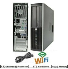 HP 8200 Desktop Intel Core i5 3.10GHz 16GB RAM 1TB HDD Windows 10 Pro WiFi HDMI picture