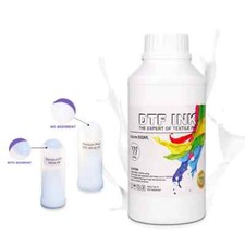 Sediment Free High Quality Professional White Ink for DTF Printers 1000ml/Bottle picture