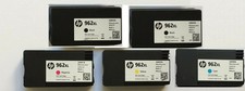 Set 5 Mostly New Genuine HP 962XL BLK CYN MAG YEL Inkjets 90% 2022-2024 picture