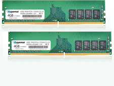 8GB DDR4 17000U PC4 2133 2X4GB UDIMM, Ddr4-2133Mhz PC4-17000 CL15 1Rx8 1.2V Non- picture