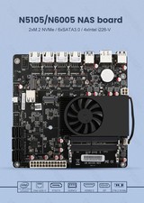 NAS Motherboard N5105 4x Intel i226-V 2.5G Nics Dual M.2 NVMe SATA3.0 Mini-ITX picture