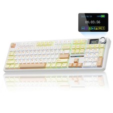 AULA F108 PRO - Wireless Mechanical Keyboard with Screen&Knob #4499B R6 picture