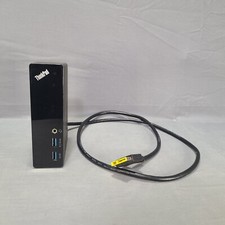 Lenovo DU9033S1 Corded ThinkPad OneLink Pro Docking Station EUC No Power Adapter picture