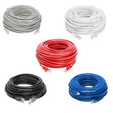 Cat6 Ethernet Cable Network Wire Internet Patch 3ft 6ft 10ft 20ft 30ft 50ft LOT picture