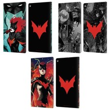 OFFICIAL BATMAN DC COMICS BATWOMAN LEATHER BOOK WALLET CASE FOR AMAZON FIRE picture