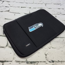 Tribeca Seattle Seahawks Laptop Case Black Zippered 11