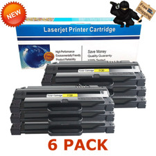 6 PK Black Toner Cartridge 330-9523 7H53W for Dell 1130 1133 1135 1135n Printer picture
