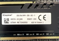 Kingston 32GB  XVTW4HMIE Fury Black Desktop XMP43200 1 X 32GB See Pictur G2U picture