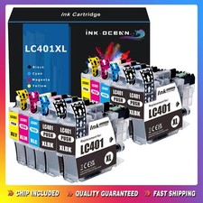 10pk LC-401 XL Ink Cartridges Compatible Brother MFC-J1010DW MFC-J1012DW J1170DW picture