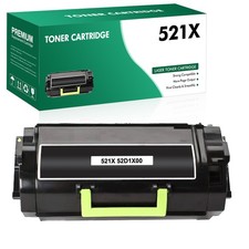 1PK Toner Compatible for Lexmark 521X 52D1X00 MS711dn MS810dn MS811dn MX810de picture