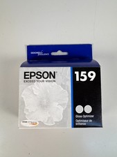 Epson 159 Gloss Optimizer Ink Cartridge T159020 Genuine OEM New Sealed 07/2026 picture