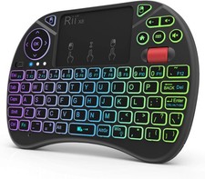 Rii X8 Mini Keyboard,2.4GHz Portable Wireless Keyboard with Touchpad picture