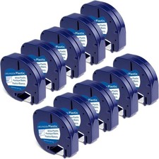 P12 Ribbon Printer Label Maker Machine with 4 Tapes for Home School Office picture