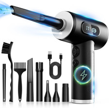 FRESMOL Compressed Air Duster, Rechargeable Cordless Electric Air Blower picture