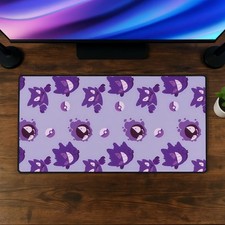 Gengar POkemon Mouse Pad, Cute Purple Ghost Gaming Desk Mat Mouse Pad picture