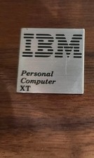 IBM Personal Computer vintage metal badge - computer case badge picture