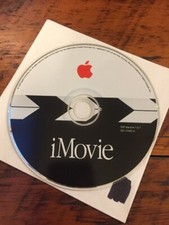 Vintage 1999 iMovie 1 v1.0.1 Macintosh Mac Software Disc Install CD picture