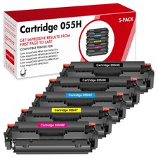 4 PCS Toner for Canon 055H imageClASS MF742Cdw MF743Cdw MF746Cx LBP663 with Chip picture