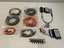 Lot 2 Lucent Avaya Definity 9823A SOC Fiber Optic Transceivers Cables picture