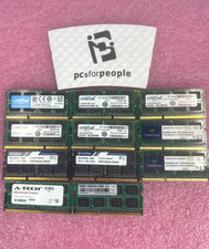 *LOT OF 11 CRUCIAL/TIMETEC/A-TECH 8 GB DDR3/DDR3L-1600 LAPTOP RAM * picture