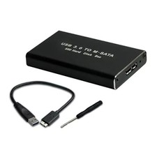 6Gbps High-Speed mSATA SSD External Drive Case USB 3.0 Supports 30/50mm Drives picture