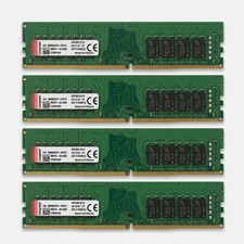 Kingston 64GB (4x16GB) DDR4-2666 PC4-21300 UDIMM RAM KVR26N19D8/16 Tested picture