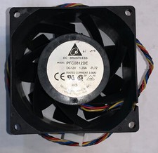 Delta PFC0812DE DC-12V 3.30A/39.6W Server cooling fan 80*80*38mm 4Pin picture