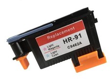 Reman HP 91 Light Magenta & Light Cyan Printhead C9462A Print head picture