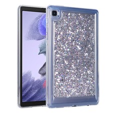 For Samsung Tab A8/A7 Lite/S8/S7/S6 Lite Glitter Clear Case Anti-Yellowing Cover picture