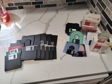 Lot of 40 3.5 inch Used Floppy Disks. Half Used/Half New picture