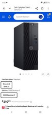 New Dell OptiPlex 3060 Micro PC Barebones Intel i3-8100T CPU No RAM/SSD picture