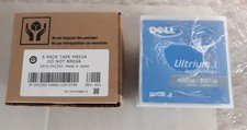 (5-Pack) Dell LTO Ultrium 3 Data Cartridges 400GB/800GB NEW *SEALED* picture