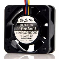 SANYO 109P0405M7D01 4015 DC5V 0.21A 4CM 3-Wire Cooling Fan picture