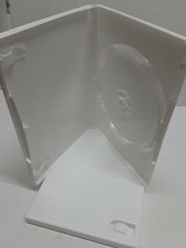 Premium Single 14mm-Standard White DVD Empty Media Cases White picture