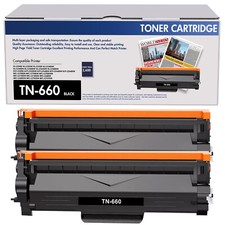 2x TN660 Toner Cartridge For Brother MFC-L2700DW HL-L2380DW DCP-L2540DW TN630 picture